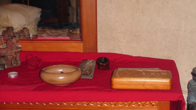 Right side of the Ancestor Altar/Shrine.